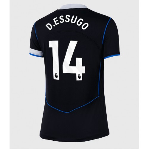 Stroje piłkarskie Chelsea Dario Essugo #14 Koszulka Trzeciej dla damskie 2025-26 Krótki Rękaw